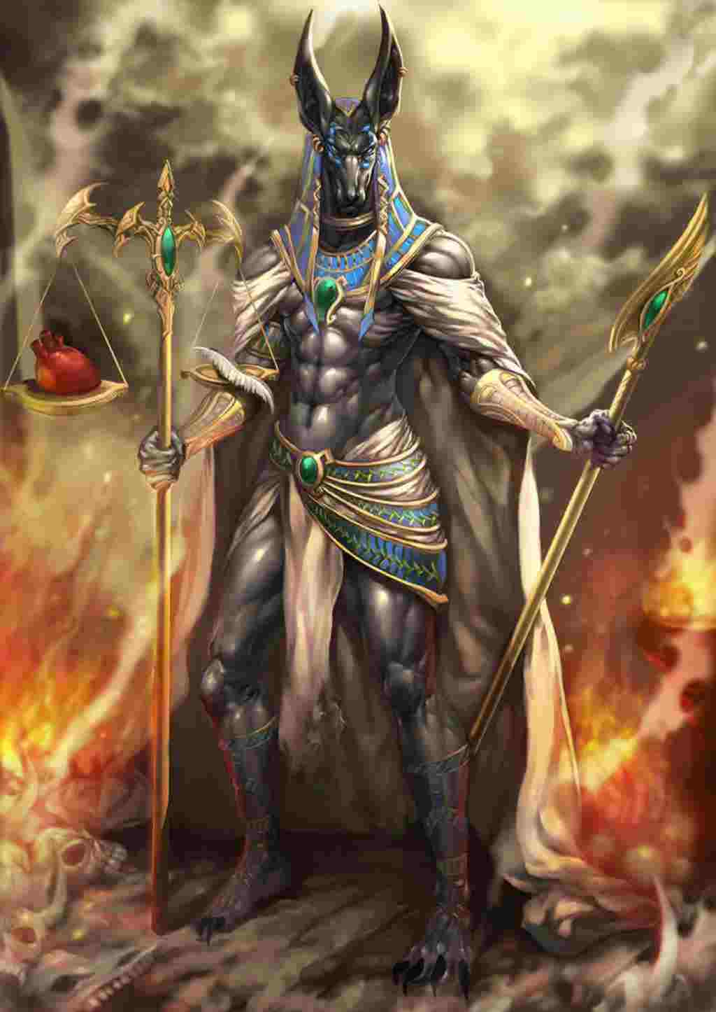Ý nghĩa hình xăm thần Anubis của Ai Cập