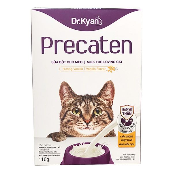 Sữa bột Dr.Kyan Precaten cho mèo có thực sự tốt không?